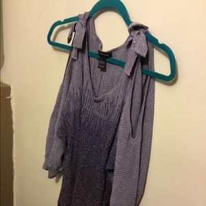 Purple & lavender size L sweater